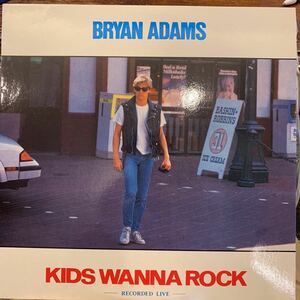 BRYAN ADAMS/KIDS WANNA ROCK 2枚組 中古レコード