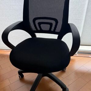 オフィスチェア BASIX メッシュ 黒 昇降式