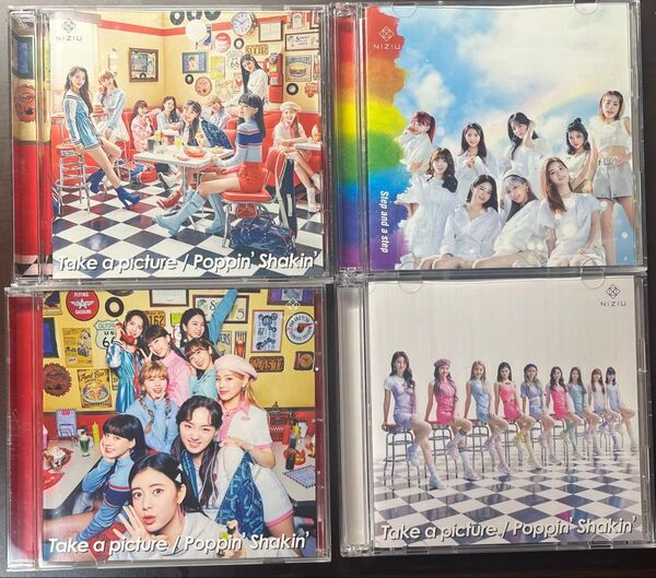 NiziU CD 4枚セット「Step and a Step」「Take a picture」