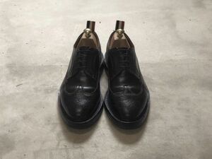【即決】Thom Browne ウイングチップ　レザーシューズ　革靴