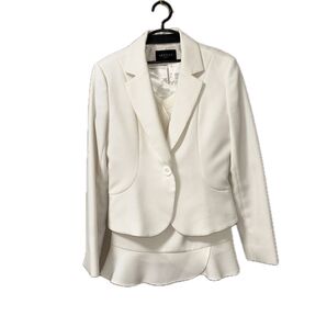 ARTICLE スーツ セットアップ ジャケット スカート フォーマル ホワイト