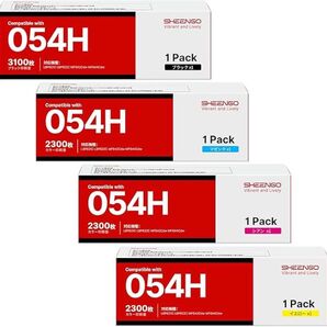 CRG-054H 互換トナーカートリッジ Canon 用 054H 4色セット