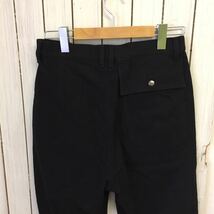 【美品】コ36 Johnbull ジョンブル サルエル パンツ size S レディース 黒 ブラック タックパンツ シンプル モノトーン ウール コットン_画像5