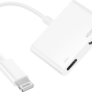 lightning HDMI 変換アダプタ【MFi認証】1080PフルHD iPhone 変換アダプタ USB アダプタ 接続ケ