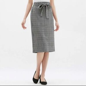 チェック柄 タイトスカート GU