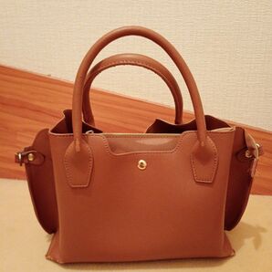 ショルダーバッグ 2way ブラウン(訳あり)