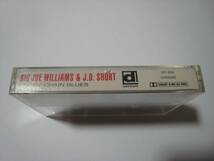 【カセットテープ】 BIG JOE WILLIAMS & J.D. SHORT / ★新品未開封★ STAVIN' CHAIN BLUES US版 ビッグ・ジョー・ウィリアムス_画像3