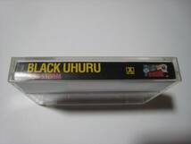【カセットテープ】 BLACK UHURU / IRON STORM US版 ブラック・ウフル_画像3