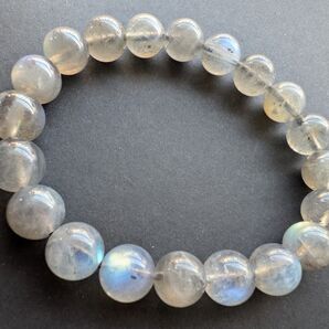 44_ブルーシラー多め 透明度高 ラブラドライト 10mm/16.5cm