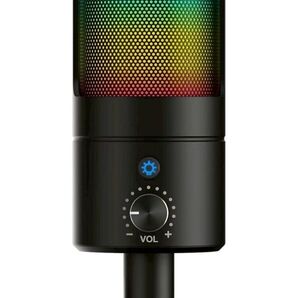 Faunow マイク コンデンサーマイク PC 用マイク