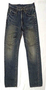 *BOBSON CHESSKING Bobson chess King / damage processing * strut * Denim jeans * size 31(78)/USED