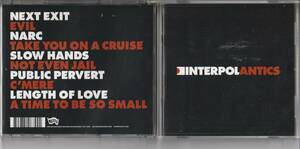 CD INTERPOL インターポール Antics 2CD