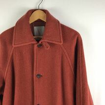 ビンテージ 90s【ワイド コート】日本製 キャロット ウール ユニセックス レディース 古着 女子 XL メンズ ビッグシルエット ゆったり Y2K_画像1