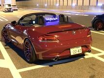 Valkyrie style BMW Z4 E89 専用　ウィンドディフレクター..　Valkyrie style文字　LEDブルー　レッド　ホワイト　選択してくださいませ！_画像9