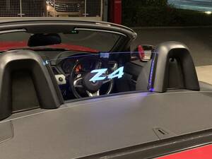 Valkyrie style BMW Z4 E89 専用　ウィンドディフレクター　Z4文字　LEDホワイト.,.