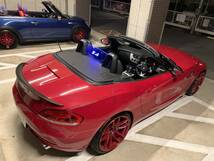 Valkyrie style BMW Z4 E89 専用　ウィンドディフレクター/　Valkyrie style文字　LEDブルー　レッド　ホワイト　選択してくださいませ！_画像8