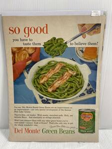 1955年12月12日号LIFE誌広告切り抜き【Del Monte デルモンテ】アメリカ買い付け品50s食品日常生活暮らし食卓