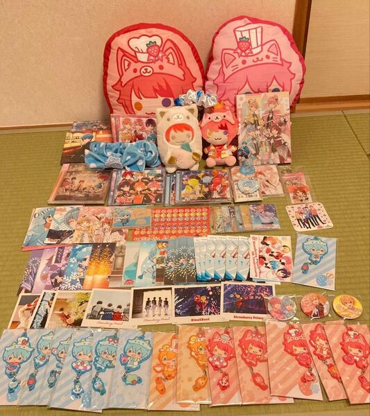 すとぷり グッズ まとめ売り 大量 莉犬くん るぅとくん ころんくん さとみくん ななもり。くん ジェルくん 缶バッジ ぬいぐるみ