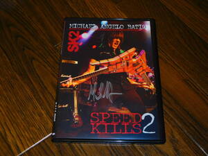 新品 MICHAEL ANGELO BATIO / SPEED KILLS 2 直筆サイン入り 廃盤 マイケル・アンジェロ