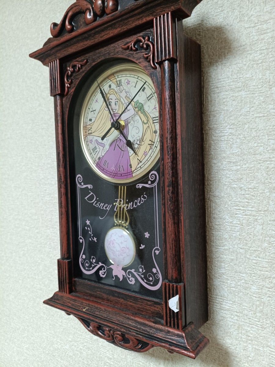 ラプンツェルの時計 壁掛け時計 振り子時計 掛け時計 アンティーク
