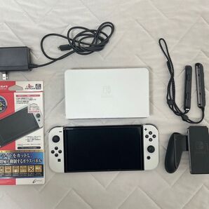 Nintendo switch 有機el ホワイト 中古 美品