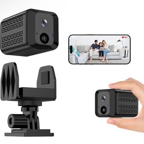 防犯カメラ 監視カメラ 1440P画質 録音 録画 動体検知 広角 スマホ連動 256GBカード対応 長時間録画 見守りカメラ