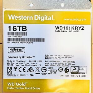 【セット売り】 データセンター用HDD 16TB WD Gold WD161KRYZ & 外付けケース iTANK i310
