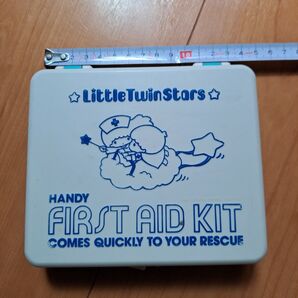 リトルツインスターズ 救急箱 キキララ 昭和レトロ 1979年製 リトルツインスターズ 救急箱