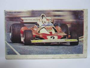 1970 period niki*lauda own car F1 machine * men koB