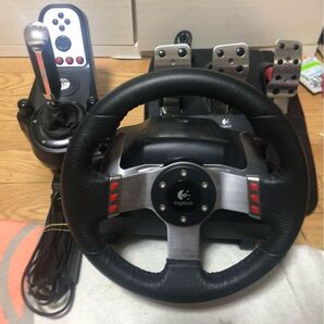 ロジクール G27 ハンコン Logicool ドライビングフォース レーシングホイール ハンドルコントローラー