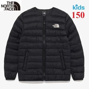ノースフェイス ダウンジャケット 中綿ジャケット 軽量 ふんわりとしたボリューム、優れた保温性 ブラック 150 K6405