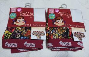  postage included Peko-chan sanitary shorts pants confection total pattern M size 2 pieces set new goods unused 