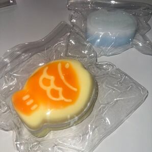 たい焼き&猫顔 もちもちスクイーズセット