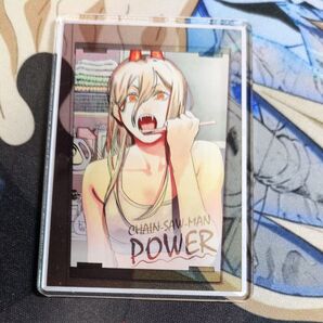 チェンソーマン デンジの袋とじコレクション ジャンプショップ パワー 歯磨き アクリルカード