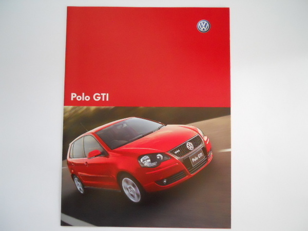 VW　Polo GTI ポロGTI 2007年11月版　カタログ