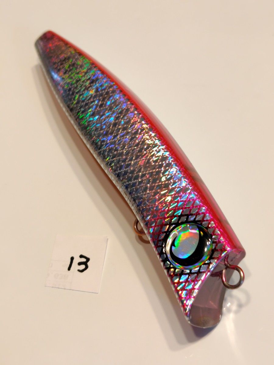 ソウルズ 鮪山 220-125g 新作 チャートバック蛍光レッドベリー