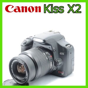 初心者お勧め Canon Kiss X2 セット スマホ転送 すぐ使える