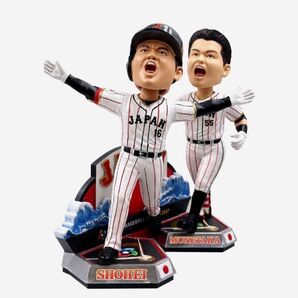 【大谷翔平+村上宗隆】 2023年WBC ダブル・ボブルヘッド 新品 144個限定