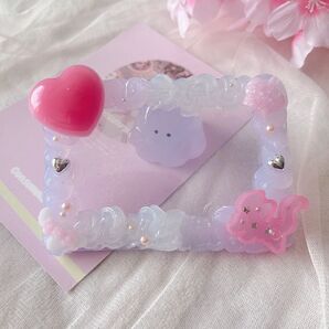 *.゜にゃんにゃんのちゅるりんホイップトレカケース*.゜ホイップデコ B8