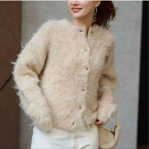 framework フレームワーク モヘア モヘヤ カーディガン