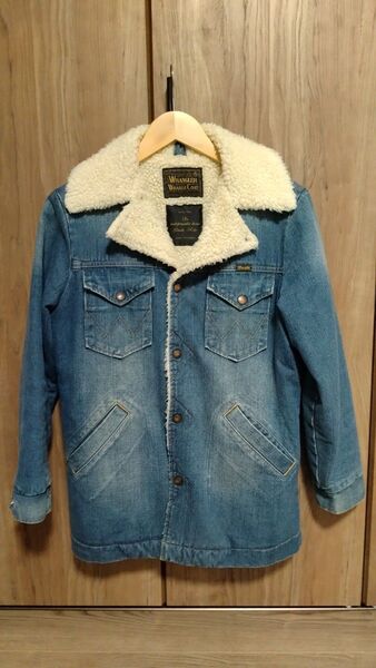 ナノ・ユニバース ラングラー デニム ランチコート Wrangler