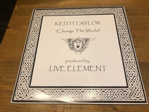 12”★Keith Taylor / Change The World / Live Element / ヴォーカル・ハウス！