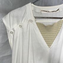 70s 80s comme des garcons vintage dress コムデギャルソン　初期　ビンテージ　ドレス　ワンピース　ホワイト_画像4