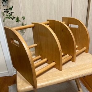 本棚 本箱 木製 ブックスタンド 木製 本立て スライド本立て収納 卓上