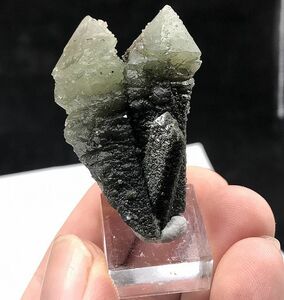 内蒙古産緑水晶・20g（中国産鉱物標本）
