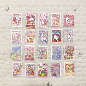 サンリオ ハローキティ フレークシール ステッカー いちご新聞 20枚セット