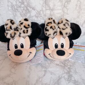【新品】ディズニー ミニー ヒョウ柄 レオパード ポシェット ショルダーバッグ