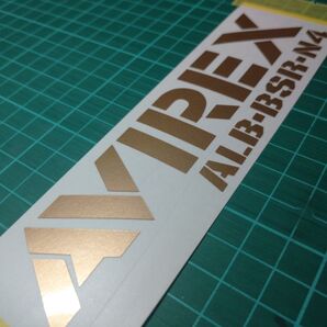 色指定可 AVIREX カッティング ステッカー