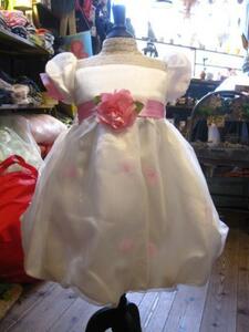 * limitation sale * baby dress rose PK size 24M(80cm~95cm) wedding presentation birth . party The Seven-Five-Three Festival piano stage 