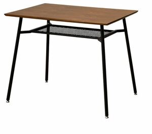  家具　anthem Dining Table S ブラウン　 ウォールナット材　スチール　ブルックリンスタイル　カリフォルニアスタイル　西海岸風